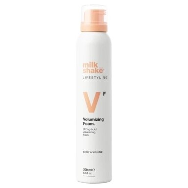 Milk Shake VOLUMIZING FOAM stiprios fiksacijos formavimo putos Milk Shake VOLUMIZING FOAM stiprios fiksacijos formavimo putos