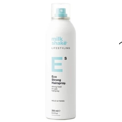 Milk Shake ECO STRONG HAIRSPRAY stiprios fiksacijos ekologiškas lakas Milk Shake ECO STRONG HAIRSPRAY stiprios fiksacijos ekologiškas lakas