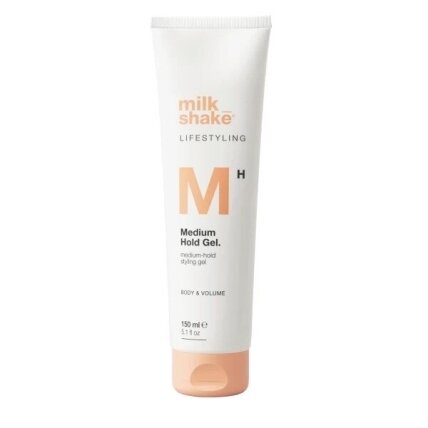 Milk Shake MEDIUM HOLD GEL vidutiniškai stiprios fiksacijos želė Milk Shake MEDIUM HOLD GEL vidutiniškai stiprios fiksacijos želė
