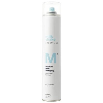 Milk Shake MEDIUM HOLD HAIRSPRAY vidutinės fiksacijos lakas Milk Shake MEDIUM HOLD HAIRSPRAY vidutinės fiksacijos lakas
