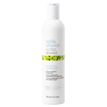Milk Shake NO FRIZZ ALLOWED PERFECTING CONDITIONER kondicionierius šiauštis linkusiems plaukams Milk Shake NO FRIZZ ALLOWED PERFECTING CONDITIONER kondicionierius šiauštis linkusiems plaukams