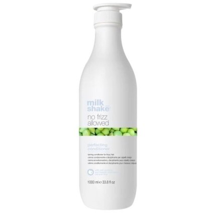 Milk Shake NO FRIZZ ALLOWED PERFECTING CONDITIONER kondicionierius šiauštis linkusiems plaukams 1 Milk Shake NO FRIZZ ALLOWED PERFECTING CONDITIONER kondicionierius šiauštis linkusiems plaukams 1