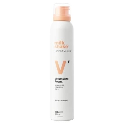 Milk Shake VOLUMIZING FOAM stiprios fiksacijos formavimo putos Milk Shake VOLUMIZING FOAM stiprios fiksacijos formavimo putos