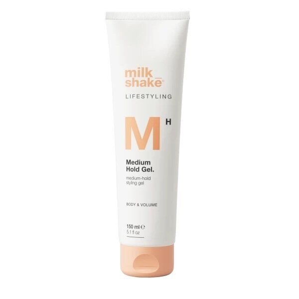 Milk Shake MEDIUM HOLD GEL vidutiniškai stiprios fiksacijos želė Milk Shake MEDIUM HOLD GEL vidutiniškai stiprios fiksacijos želė