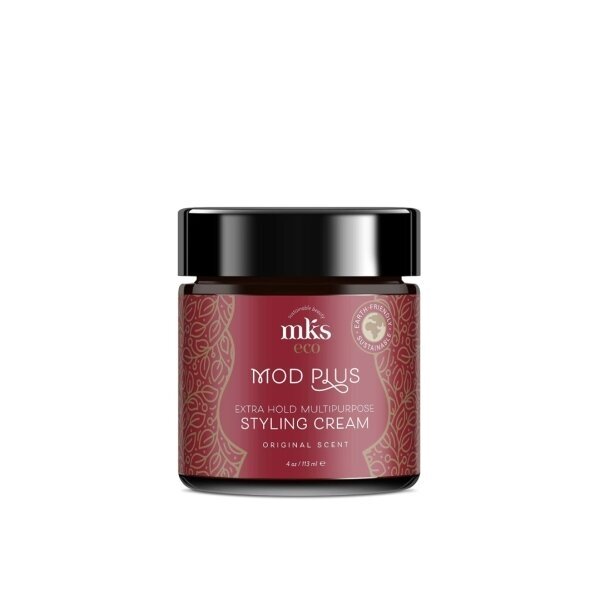 MKS eco MOD PLUS EXTRA HOLD stiprios fiksacijos daugiafunkcinis plaukų formavimo kremas, 113 g.