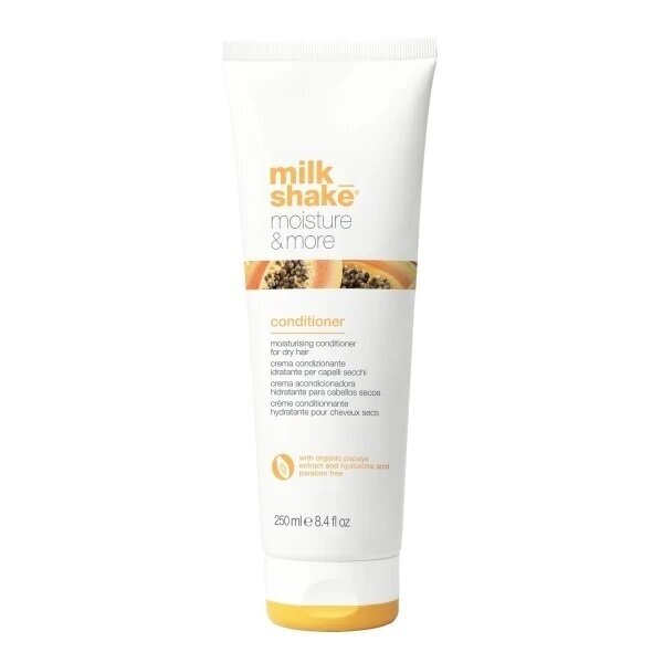Milk Shake MOISTURE & MORE CONDITIONER drėkinamasis kondicionierius sausiems plaukams Milk Shake MOISTURE & MORE CONDITIONER drėkinamasis kondicionierius sausiems plaukams