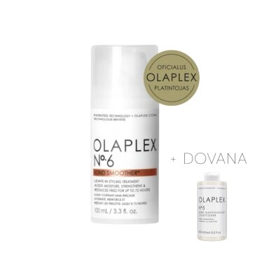 Olaplex No 6 Atstatomasis plaukų stilizavimo kremas + DOVANA 50ml. Kondicionierius