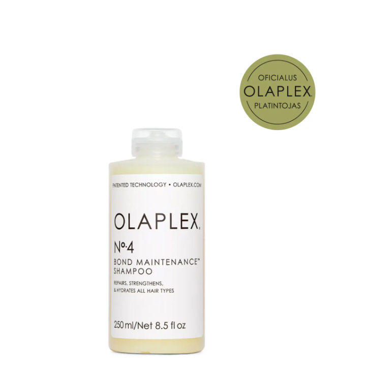 OLAPLEX No. 4 Atkuriamasis plaukų šampūnas OLAPLEX No. 4 Atkuriamasis plaukų šampūnas