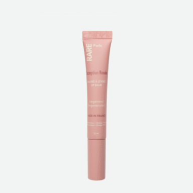 Rare Paris Exception Rosée Regenerating Lip Balm – regeneruojantis lūpų balzamas su keramidais, Omega-3 ir Omega-6.