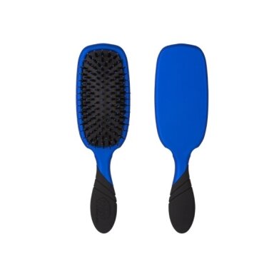 WETBRUSH PRO SHINE ENHANCER Royal Blue plaukų šepetys su šerno šereliais