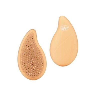 WetBrush WETBRUSH GO GREEN™ PALM delne telpantis šepetys su kokosų aliejumi, orange