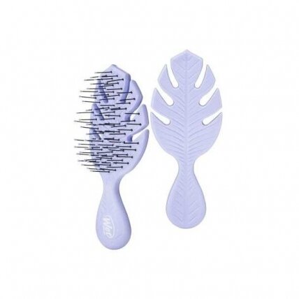 WETBRUSH GO GREEN MINI DETANGLER LAVENDER plaukų šepetys WETBRUSH GO GREEN MINI DETANGLER LAVENDER plaukų šepetys