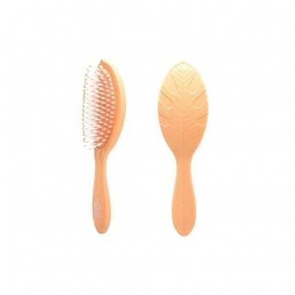 WETBRUSH GO GREEN™ TREATMENT & SHINE plaukų šepetys su sintetiniais šereliais ir natūraliais aliejais, oranžinis WETBRUSH GO GREEN™ TREATMENT & SHINE plaukų šepetys su sintetiniais šereliais ir natūraliais aliejais, oranžinis