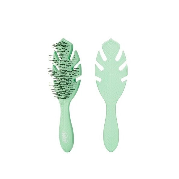 WETBRUSH GO GREEN DETANGLER GREEN plaukų šepetys WETBRUSH GO GREEN DETANGLER GREEN plaukų šepetys