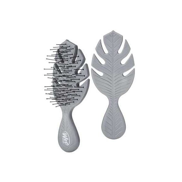 WETBRUSH GO GREEN MINI DETANGLER GREY plaukų šepetys