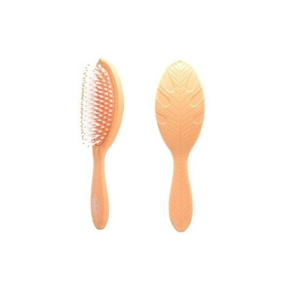 WETBRUSH GO GREEN™ TREATMENT & SHINE plaukų šepetys su sintetiniais šereliais ir natūraliais aliejais, oranžinis WETBRUSH GO GREEN™ TREATMENT & SHINE plaukų šepetys su sintetiniais šereliais ir natūraliais aliejais, oranžinis