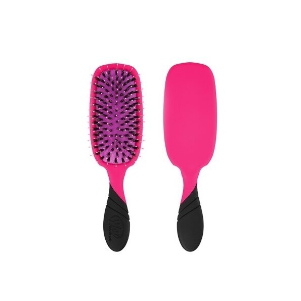 WETBRUSH PRO SHINE ENHANCER plaukų šepetys su šerno šereliais, rožinis WETBRUSH PRO SHINE ENHANCER plaukų šepetys su šerno šereliais, rožinis
