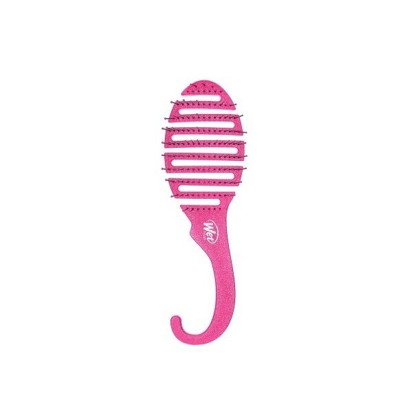 WETBRUSH RETAIL FLEX DRY plaukų šepetys šlapiems plaukams, Pink Glitter WETBRUSH RETAIL FLEX DRY plaukų šepetys šlapiems plaukams, Pink Glitter