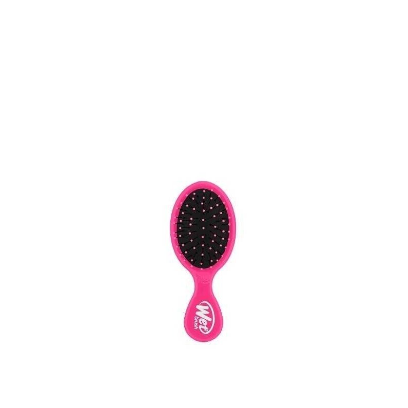 WetBrush Mini Detangler mažas plaukų šepetys, rožinis