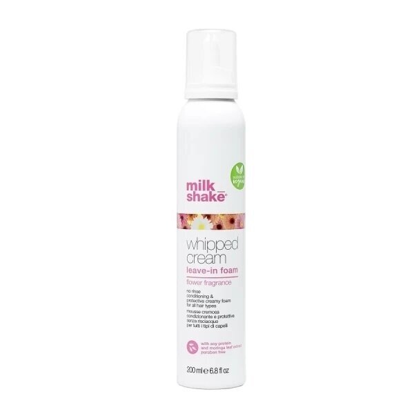 Milk Shake WHIPPED CREAM FLOWER FRAGRANCE putos plaukų stuktūrai